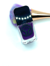 Load image into Gallery viewer, First Lady dark purple vegan nail polish bottle